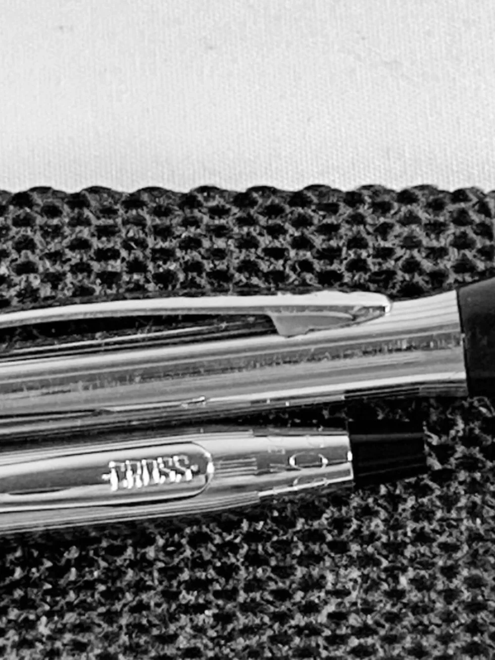 Pen Pencil Set Vintage Cross Chrome Twist Action Writing Instruments.